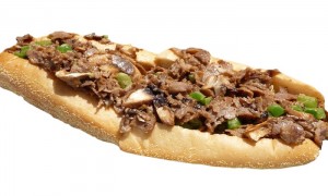 Philly cheesesteaks